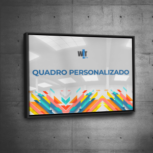 Quadro A3 30x43 com Moldura e Vidro